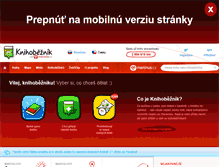 Tablet Screenshot of knihobeznik.cz